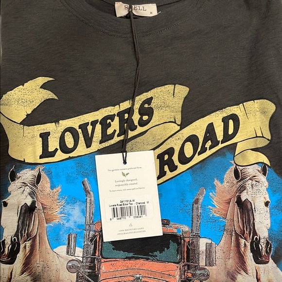 Spell Lovers Road Tee - M NWT - Picture 3 of 4